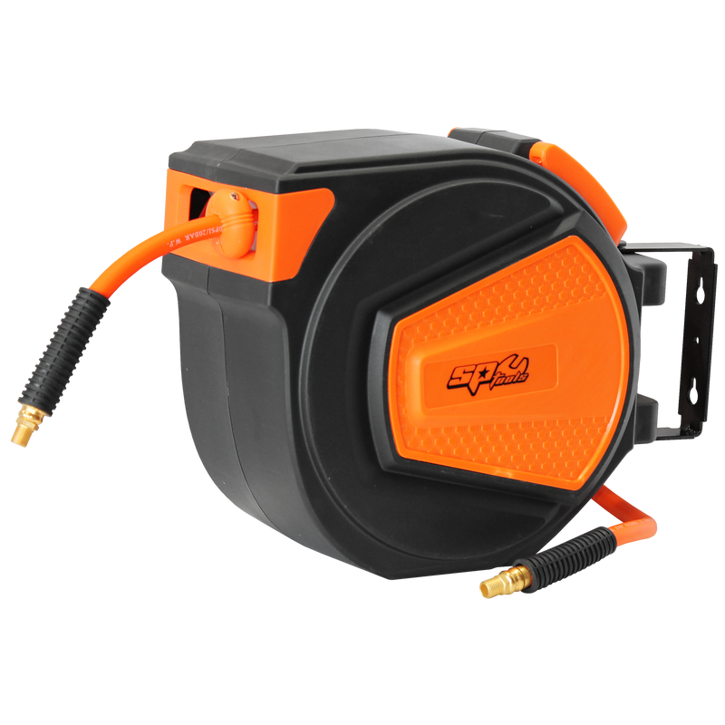 SP Tools Hose Air Retractable Reel 15Mtr SPHR15
