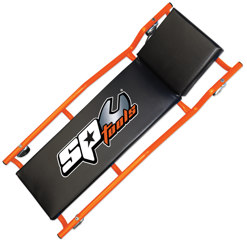 SP Tools Mechanics Creeper - Adjustable Head Rest
