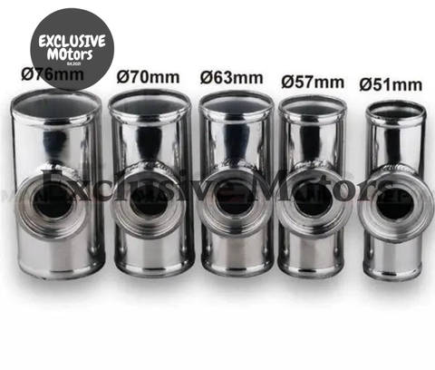 SSQV / SQV BOV D16 TK-BOV01FP57 57MM 2.25" TURBO Aluminum FLANGE PIPE