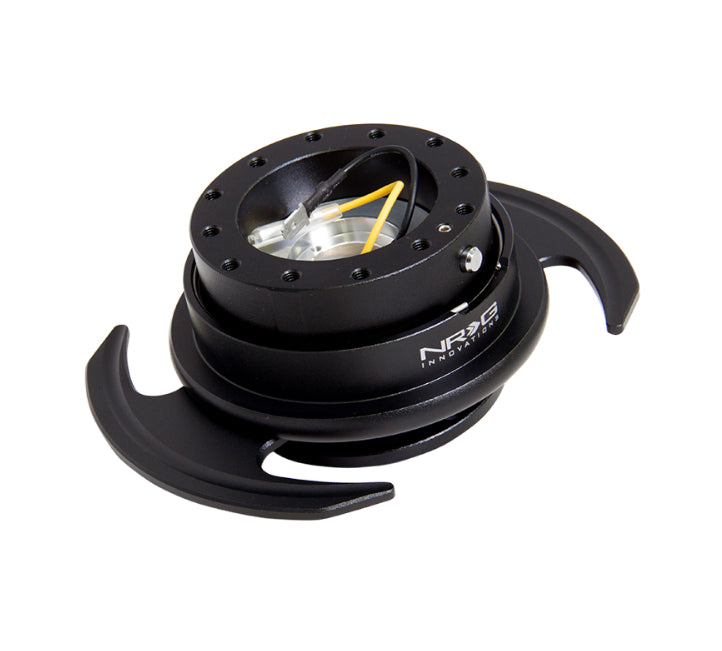 NRG Quick Release Gen 3.0 - Black Body/Black Ring w/Handles
