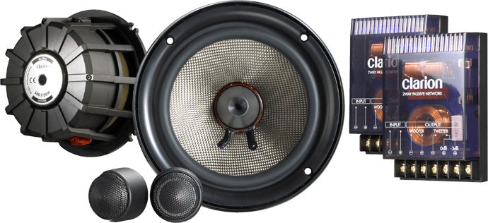 Clarion Audio Splits 6.75In 350W W/Crossovers SRU1720M