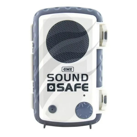 GME Sound Safe Case Waterproof Amplified - White