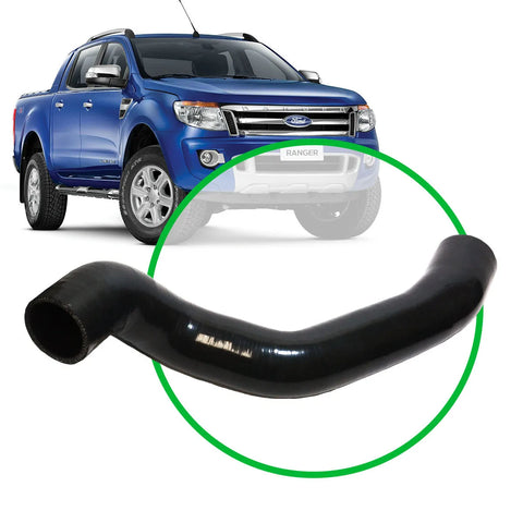 SAAS Silicone Intercooler Top COLD SIDE Pipe (RANGER PX/BT50 3.2L 2011-On) — fits Mazda BT-50 UP