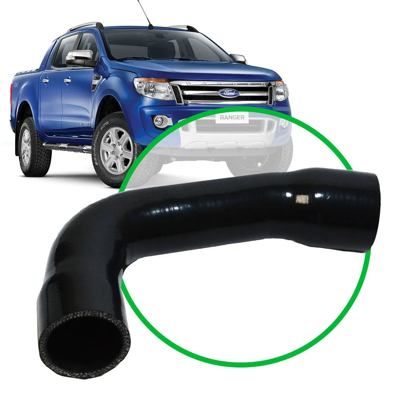 SAAS Silicone Intercooler Hot Side Long Pipe HOT SIDE (RANGER PX/BT50 3.2L 2011-On) — fits Mazda BT-50 UP