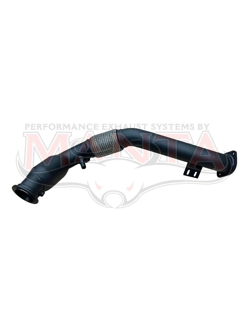 Manta Performance 3in Turbo Back Dump Pipe With Cat And Sensors (Landcruiser 300 Series V6)