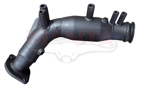 Manta Performance DPF Replacement Pipe With Cat (Hilux 2.8L GUN126R/Prado Replacement) — fits Toyota Landcruiser Pr...