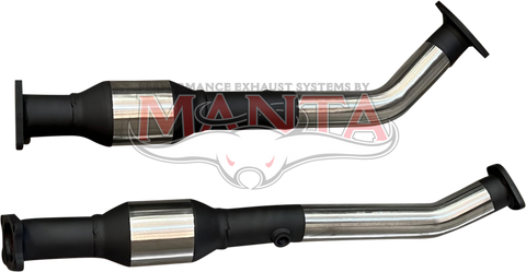 Manta Performance Performance Cat Back System (Landcruiser V8 4.7L UZJ200 Series Petrol Wagon High Flow Cats (Pair)...