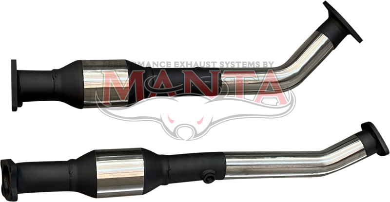 Manta Performance Performance Cat Back System (Landcruiser V8 4.7L UZJ200 Series Petrol Wagon High Flow Cats (Pair)...