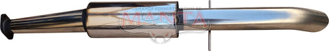 Manta Performance 4in DPF Back (Ranger PX Raptor 2.0L Diesel) — fits Ford Ranger Raptor