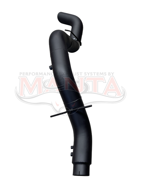 Manta Performance 4in-5in DPF Back Without Muffler (Silverado 2500 HD LTZ, 6.6L TD V8, 20-25) — fits Chevrolet Silv...