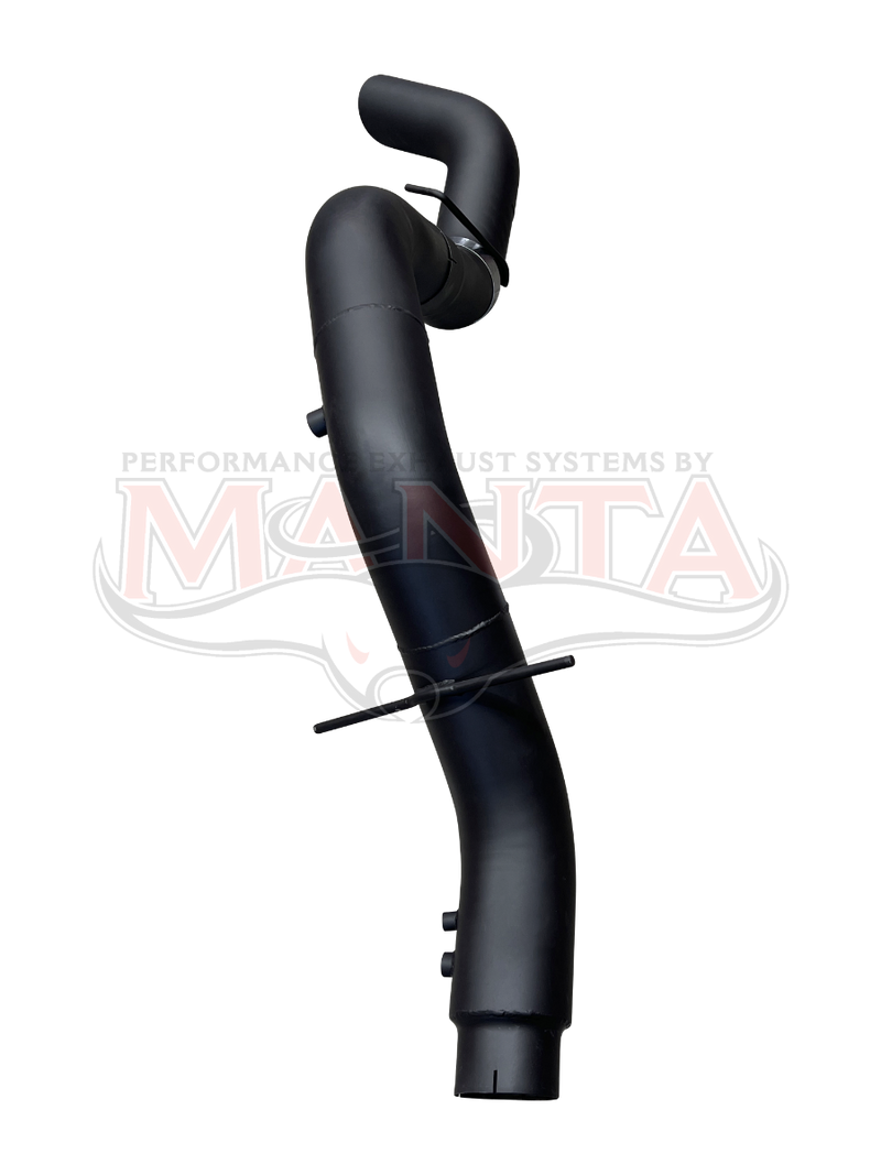 Manta Performance 4in-5in DPF Back Without Muffler (Silverado 2500 HD LTZ, 6.6L TD V8, 20-25) — fits Chevrolet Silv...