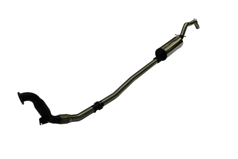 Manta Performance 3in Full System with Cat Stainless Steel Single Tip - Quiet (Ranger PX 11-16)