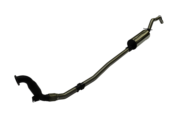 Manta Performance 3in Full System with Cat Stainless Steel Single Tip - Quiet (Ranger PX 11-16)