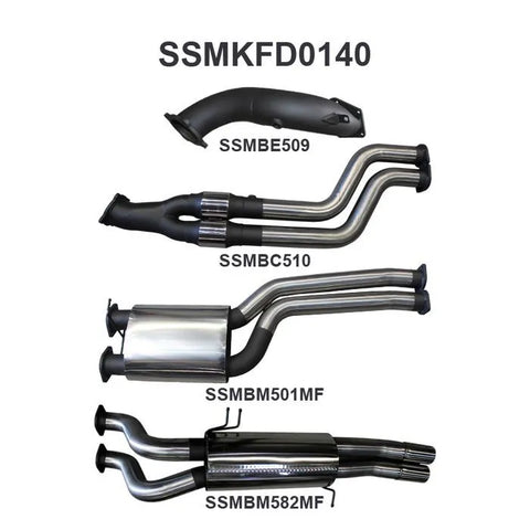 Manta Performance Dual 3in Turbo Back (Falcon BA/BF 02-08)