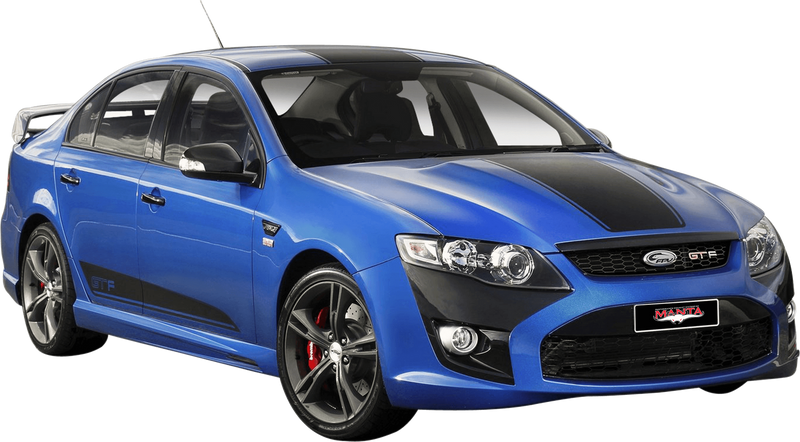 Manta Performance Dual 2.5in Full System with Extractors Stainless Steel - Medium (Falcon FG/FG-X 08-16)