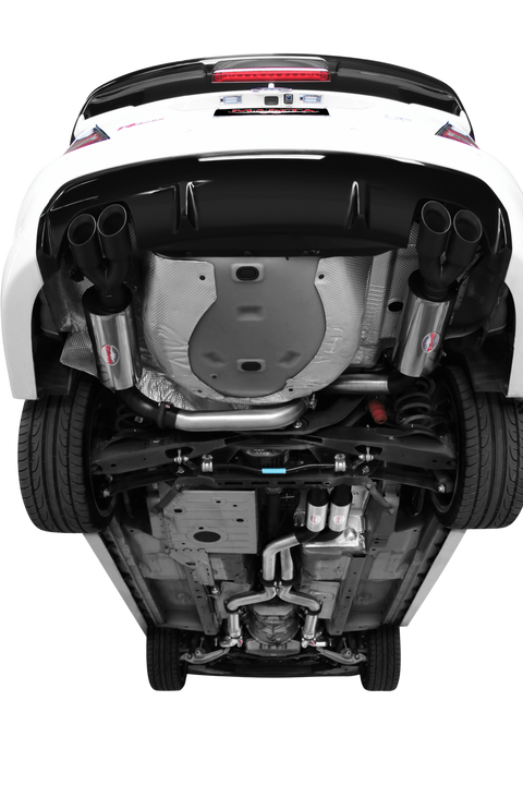 Manta Performance Dual 3in Full System with Extractors Stainless Steel - Medium (Falcon FG/FG-X 08-16) — fits Ford... (image 