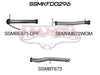 Manta Performance 4in DPF Back Without Centre Muffler (Next Gen T6.2 Ranger V6) — fits Ford Ranger