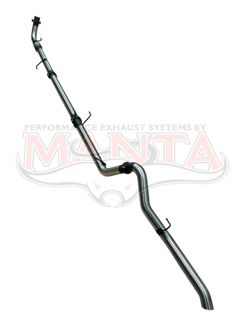 Manta Performance DPF Back 3in Exhaust Without Muffler (Cannon Ute 2.0L TD 20-25)