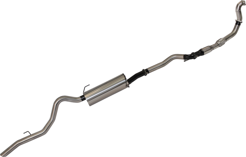 Manta Performance 3in Full System without Cat Stainless Steel - Quiet (Colorado RC 08-10)