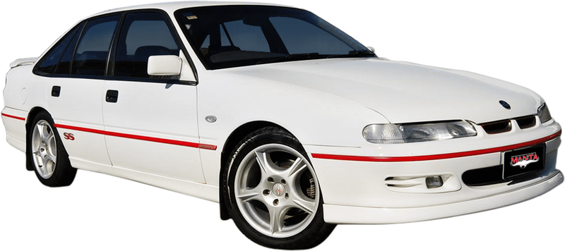 Manta Performance Dual 2.5in Full System with Extractors Stainless Steel - Quiet (Commodore 91-97)