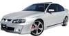 Manta Performance Dual 3in Full System with Extractors Stainless Steel - Medium (Commodore/HSV VY 02-04)