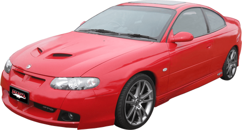 Manta Performance Dual 2.5in Full System with Extractors Stainless Steel - Quiet (Monaro VZ 04-06) — fits Holden Mo...