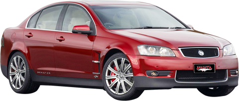 Manta Performance Dual 2.5in Full System with Extractors Stainless Steel - Medium (Commodore/HSV VE Senator 06-13)...