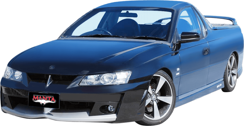Manta Performance Dual 3in Full System with Extractors Stainless Steel - Loud (Commodore/HSV VY Maloo 02-04)