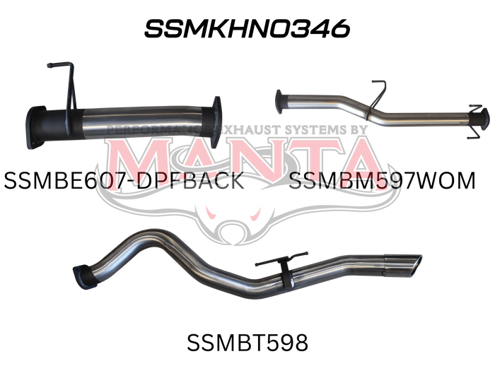 Manta Performance DPF Back (Colorado RG 12-16)