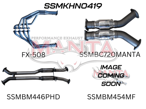 Manta Performance Dual 3in with 1 3/4in Extractors Hotdog/Muffler (Statesman WH 99-03)