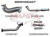 Manta SSMKHN0447 Exhaust Full System with Cat & without Muffler (Colorado RC 10-12)