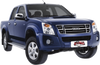 Manta Performance 3in Full System without Cat Stainless Steel - Quiet (D-Max 08-10) — fits Isuzu D-Max RC TFS