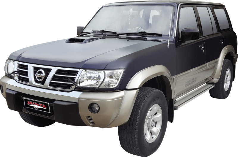 Manta Performance Single 3in Full System Stainless Steel - Medium (Patrol GU 97-16) — fits Nissan Patrol GU