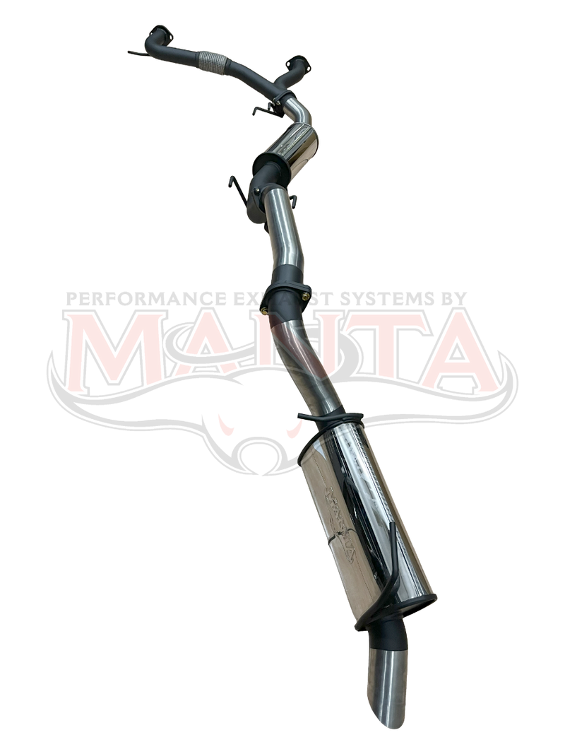 Manta Performance 3in Catback With Small Muffler & Bi-Modal Integration (Patrol Warrior Y62 V8 5.6L Wagon)