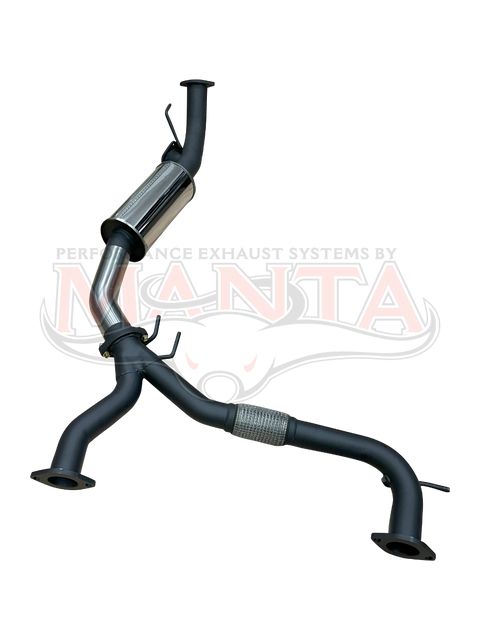 Manta Performance 3in Mid Section With Small Muffler & Bi-Modal Integration (Patrol Warrior Y62 V8 5.6L Wagon) — fi...