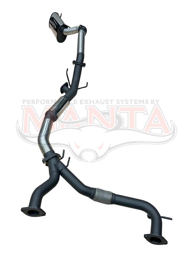 Manta Performance 3in Catback With Centre Hotdog & Bi-Modal Integration (Patrol Warrior Y62 V8 5.6L Wagon)