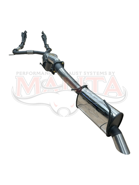 Manta Performance 3in Full Exhaust System, Muffler Centre & Bi-Modal (Patrol Warrior Y62 V8 5.6L Wagon)
