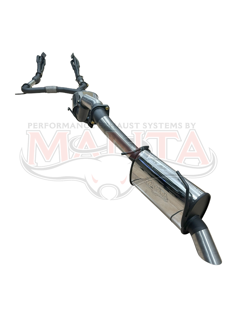 Manta Performance 3in Full Exhaust System, Muffler Centre & Bi-Modal (Patrol Warrior Y62 V8 5.6L Wagon)