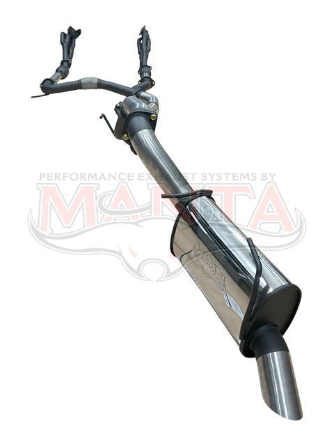Manta Performance 3in Full Exhaust System, Hotdog Centre & Bi-Modal (Patrol Warrior Y62 V8 5.6L Wagon)