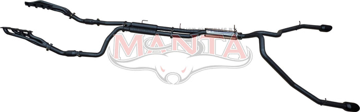 Manta SSMKRA0007 Dual 3in Full Exhaust with Extrac | Kren Offroad NZ