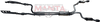 Manta Performance Dual 3in Full System with Extractors 5in Black Tips Stainless Steel - Medium (Ram 1500 DT 19+)...