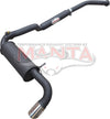 Manta Performance Single 2.5in Full System with Extractors Stainless Steel - Medium (Jimny 21+) — fits Suzuki Jimny... (image