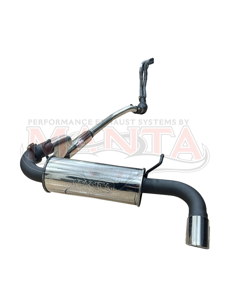 Manta Performance 2 1/2in Full System, Extractor, Cat, Centre Hotdog & Rear Muffler (Jimny XL 5 Door, 1.5L) — fits...
