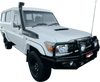 Manta Performance 3in Full System without Cat Stainless Steel - Quiet (Landcruiser VDJ78 07-16)