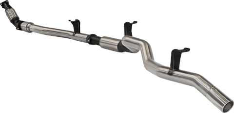 Manta Performance 3in Full System with Cat Stainless Steel - Quiet (Landcruiser VDJ76 07-16)