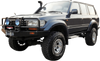 Manta SSMKTY0032 Single 3in Full System Stainless Steel - Quiet (Landcruiser HDJ80 80-90)