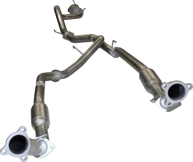 Manta Performance Dual 3in into Single 4in DPF Back Stainless Steel - Quiet (Landcruiser VDJ200 15-21)