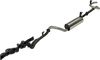 Manta Performance Single 2.5in Extractors Back Stainless Steel - Medium (Landcruiser FZJ80 90-97)