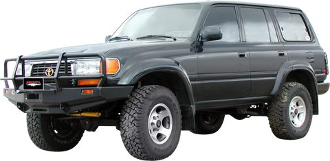 Manta Performance Single 2.5in Extractors Back Stainless Steel - Medium (Landcruiser FZJ80 90-97)