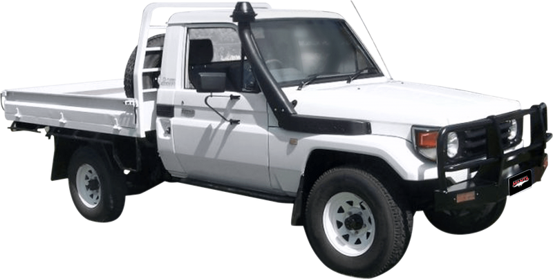 Manta Performance Single 3in Full System Stainless Steel - Quiet (Landcruiser HZJ79 90+)